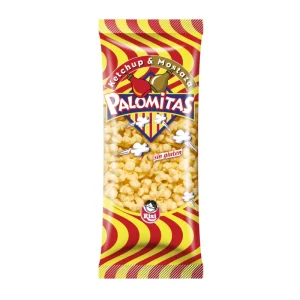 palomitas sabor ketchup y mostaza