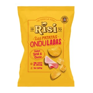 bolsa de patatas de jamon york y queso