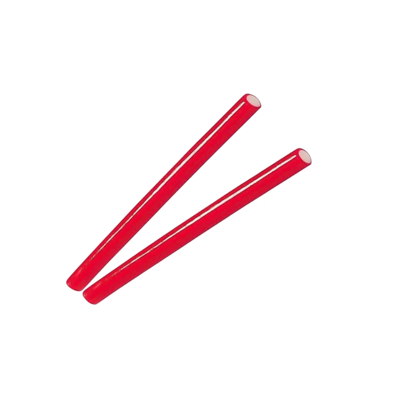 dos barritas de regaliz de fresa