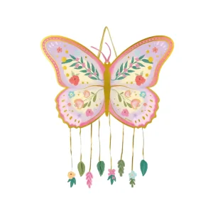 Piñata con forma de mariposa